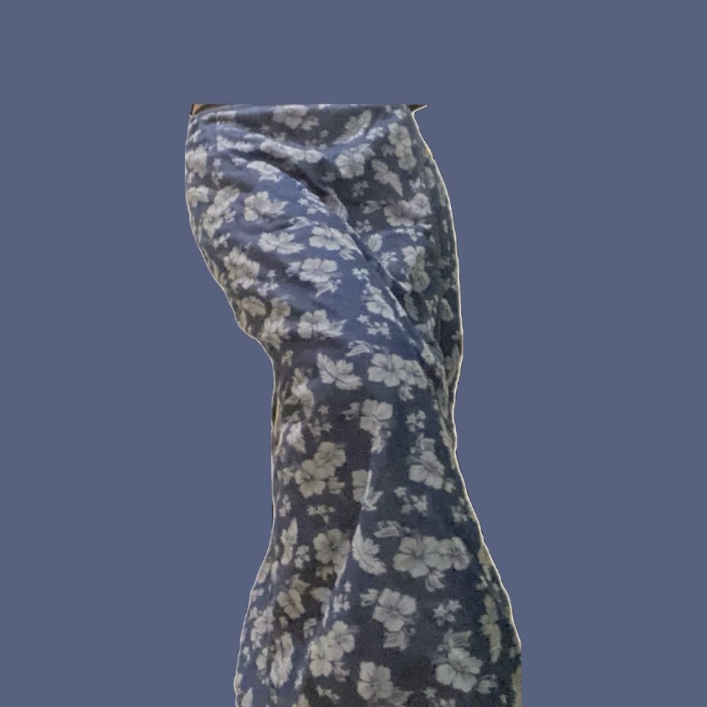 Handmade Reversible Denim Wrap skirt - Picture 10 of 13